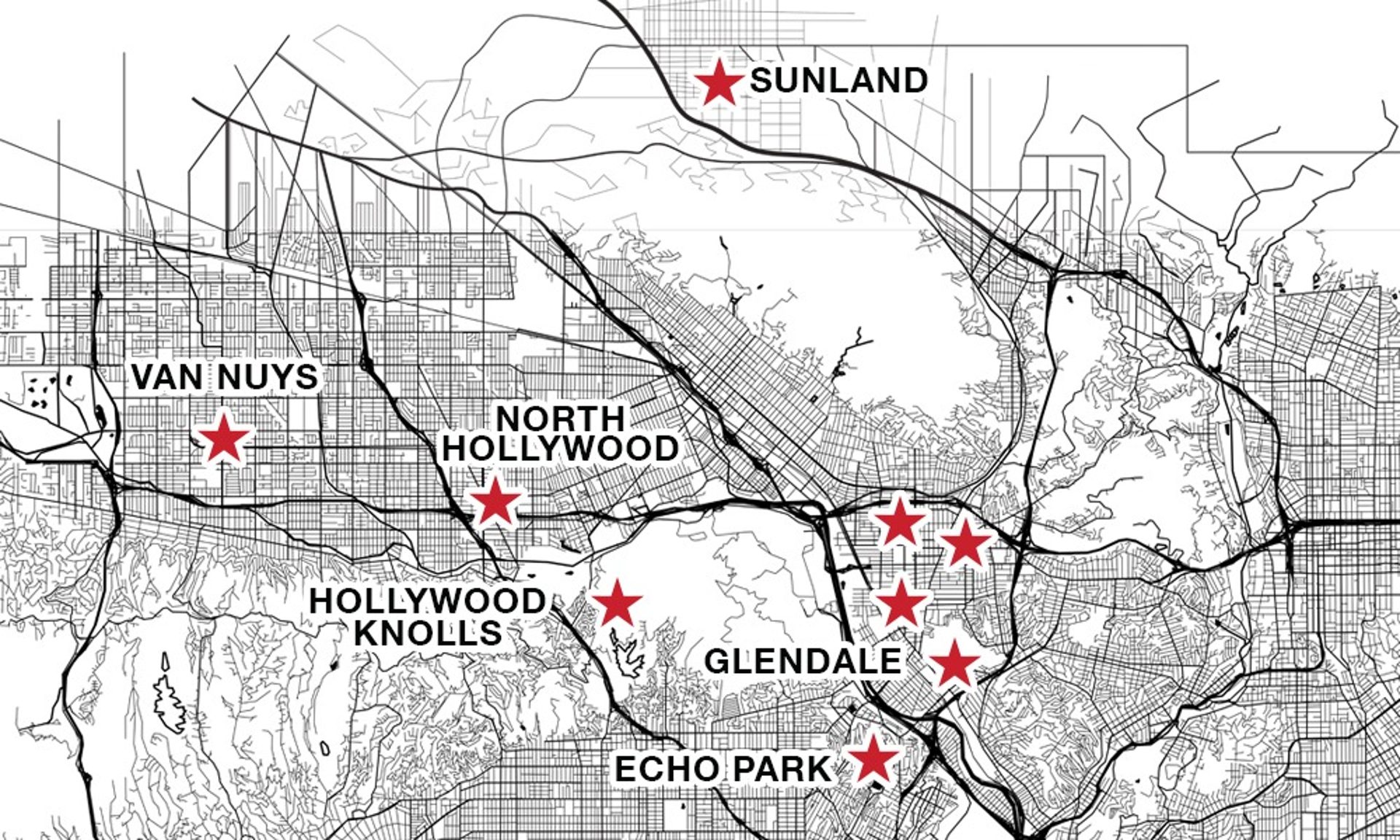 All our locations