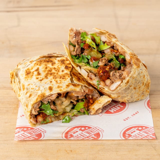 Carne Asada Burrito.