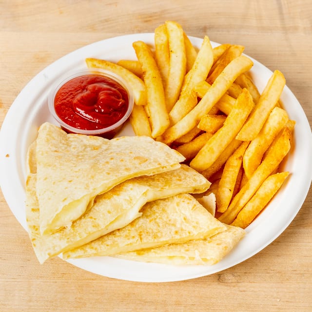 Kids Cheese Quesadilla.
