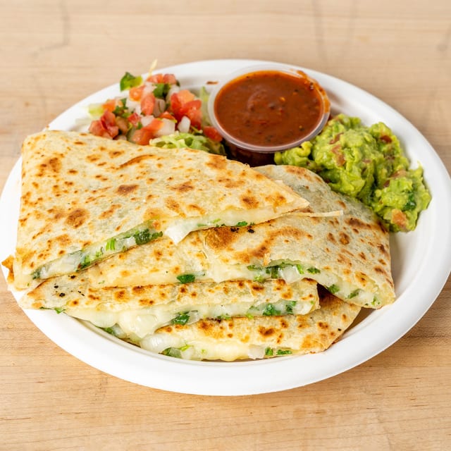 Cheese Quesadilla.
