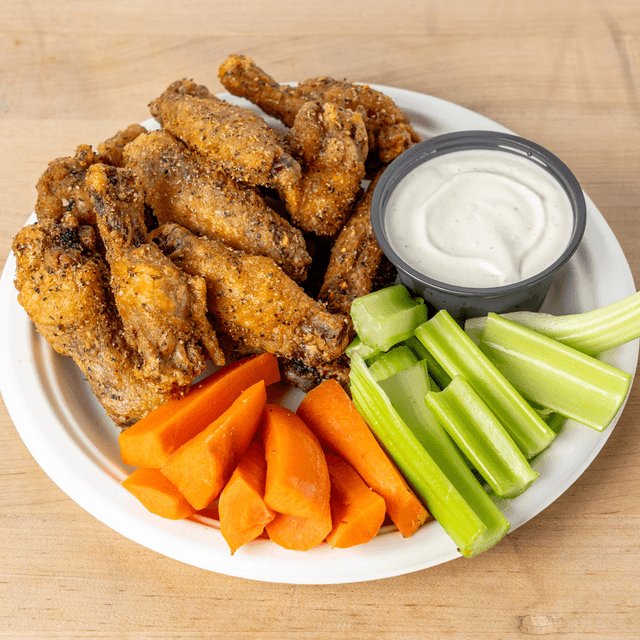 12 Piece Hot Wings.