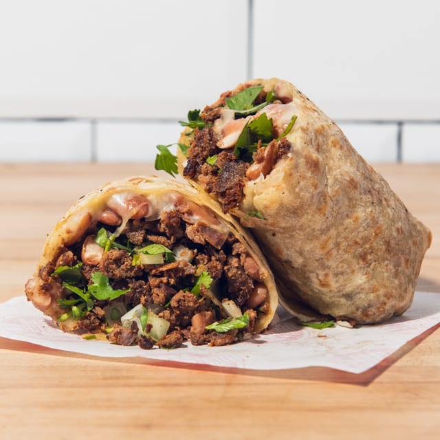 Carne Asada Burrito.