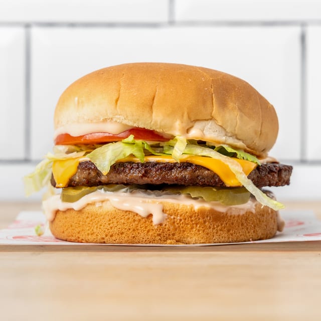 Impossible Cheeseburger.